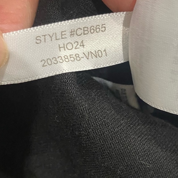 J CREW Black Wide-Leg Denim Trouser High-Rise Size 28 - Picture 12 of 13